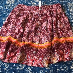 fall skirt
